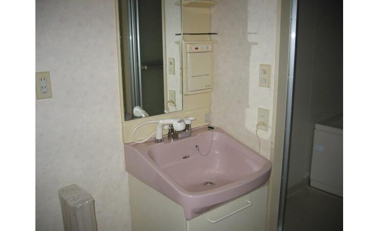 グリーンステージ堂坂 Bの独立洗面台