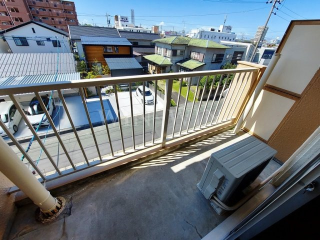 サンライフ堂坂 Aのバルコニー