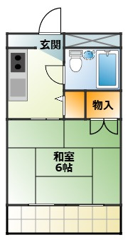 サンライフ堂坂 Bの間取り