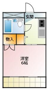 サンライフ堂坂 Bの間取り
