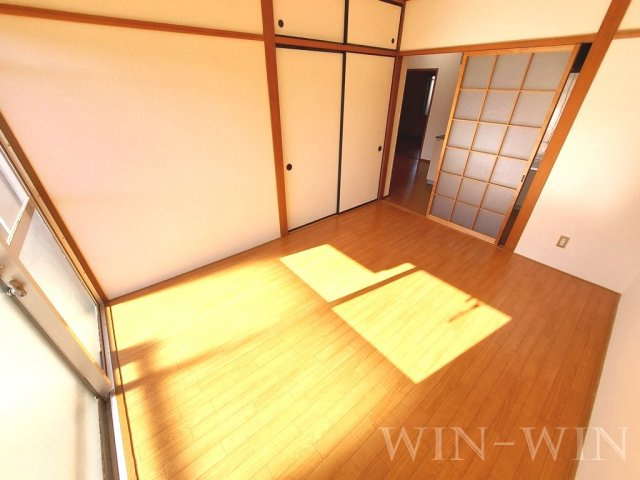 パークサイドハイム Ⅱ棟の寝室