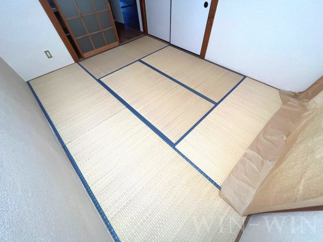 パークサイドハイム Ⅱ棟の寝室