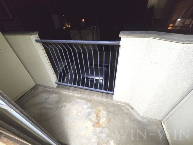 ハイシティ南栄のバルコニー