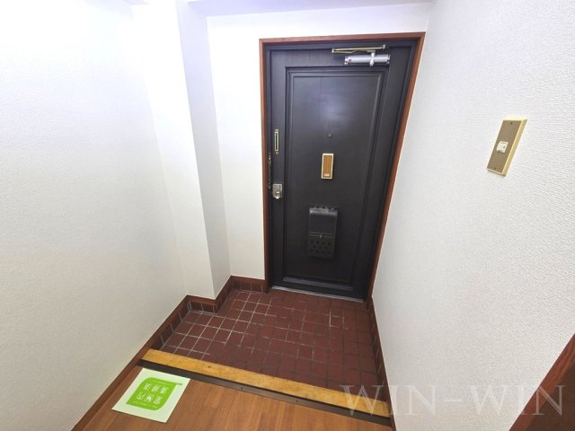 ハイシティ南栄の玄関