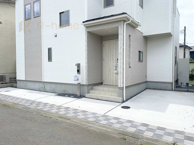 稲敷郡阿見町本郷1丁目2期　新築戸建て　1号棟の駐車場|カースペースは2台お停めいただけます♪