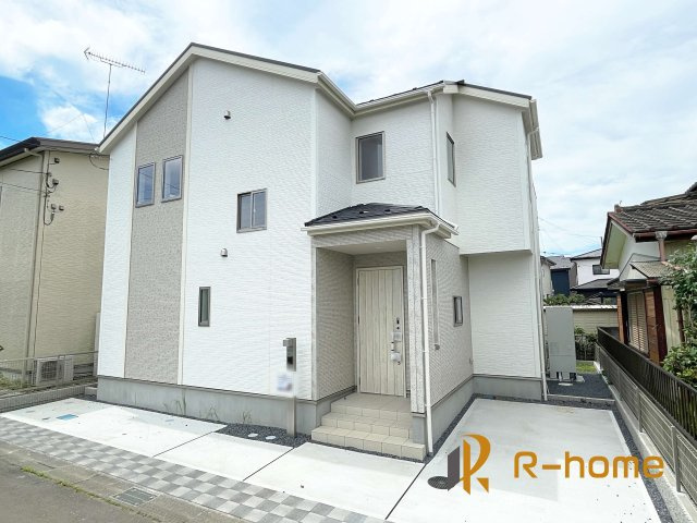 稲敷郡阿見町本郷1丁目2期　新築戸建て　1号棟の外観|ご予約を頂ければ、『平日』はもちろん『早朝』や『夜間』もご見学可能です♪お気軽にお申し付けください♪