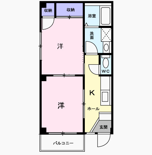 ベルハイムの間取り