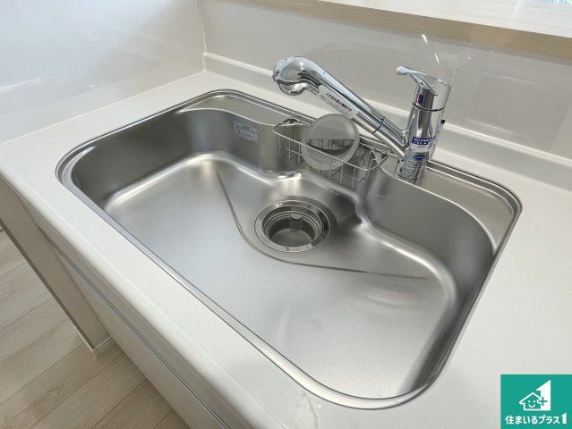 ★1(土)2(日)現地見学可能！★京都市北区西賀茂蟹ケ坂町　ラスト1邸の設備|広々としたシンクで食器洗いも楽々！