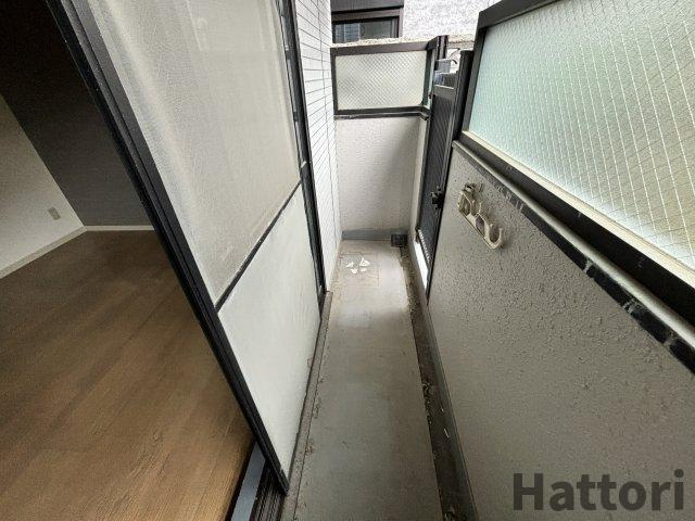 ベル・パレス豊中のバルコニー