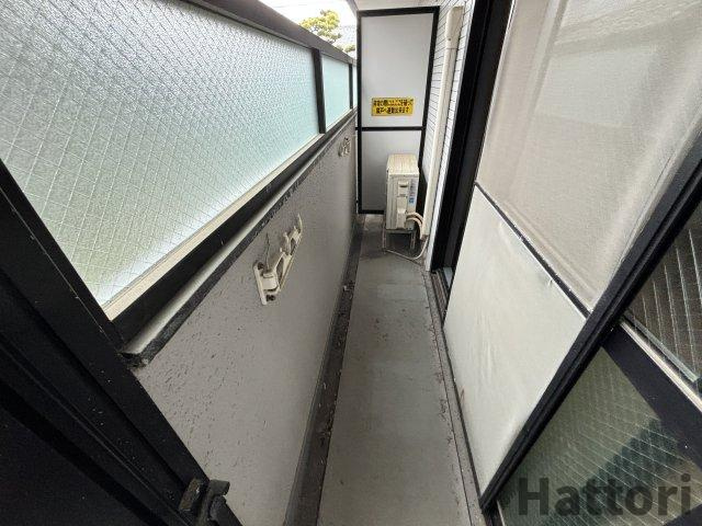 ベル・パレス豊中のバルコニー