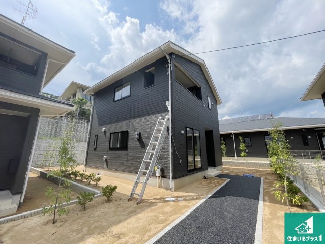 京都市北区西賀茂蟹ケ坂町　第1期　新築一戸建ての外観|安心の10年保証！外観を美しく保ち、雨水で汚れを落とします！気になることがありましたら、お気軽にお問い合わせください！