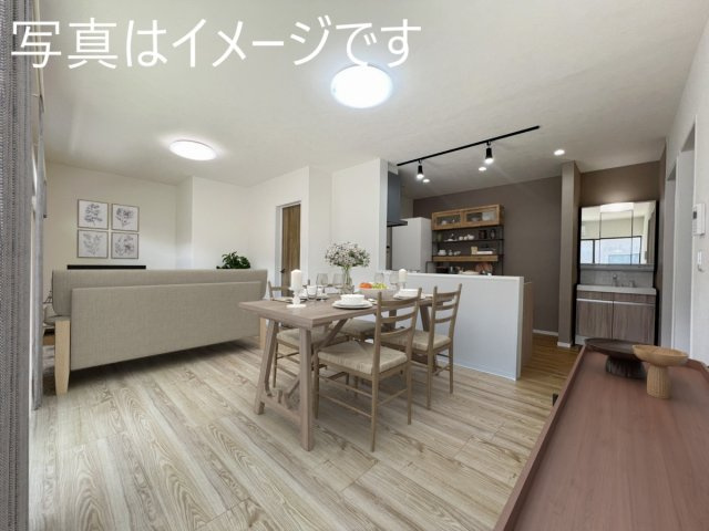 【完成見学会開催中！！】人吉市中神町戸建ての居間・リビング