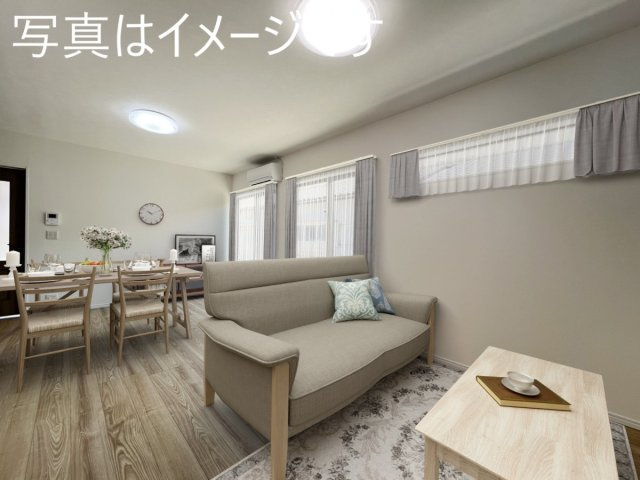 【完成見学会開催中！！】人吉市中神町戸建ての居間・リビング