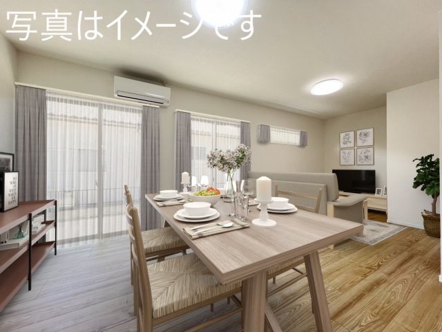 【完成見学会開催中！！】人吉市中神町戸建ての居間・リビング