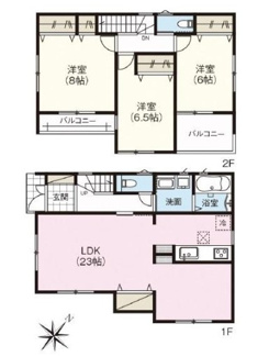 【間取り】 | ☆西区古江西町　新築分譲☆