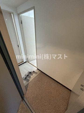 大阪市中央区瓦町４丁目の賃貸マンションの玄関