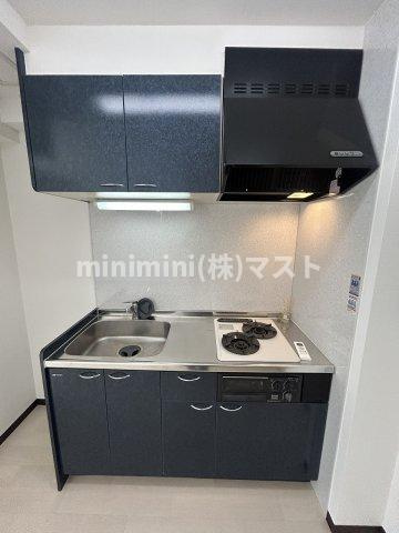 大阪市中央区瓦町４丁目の賃貸マンションのキッチン
