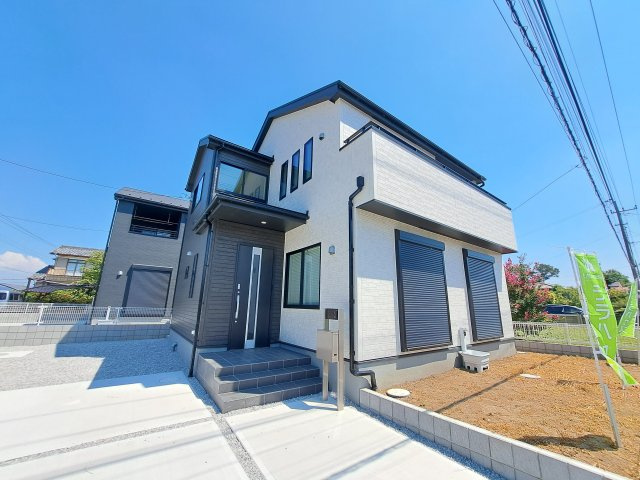 新築　太田市鶴生田町第4　Livele  Garden.S　2号棟の外観|現地写真　完成しました！ご内覧等、お気軽にお問合せください♪　						