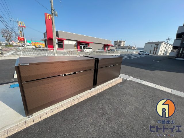 モナローム・シェリⅡのその他共用部分|敷地内ゴミ置場です