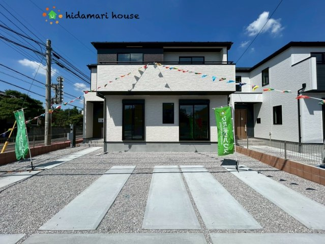 伊奈町寿4期　新築戸建　グラファーレ01の外観|現地写真