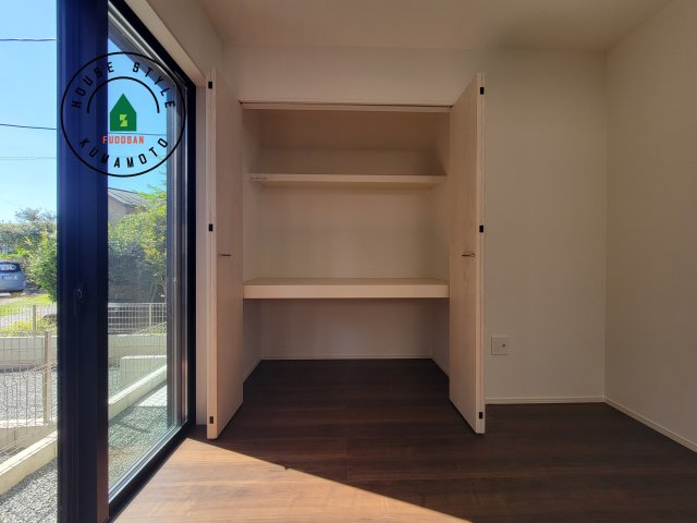 熊本市東区新外3丁目第1-2棟（1号棟）　の収納|収納には困りません。