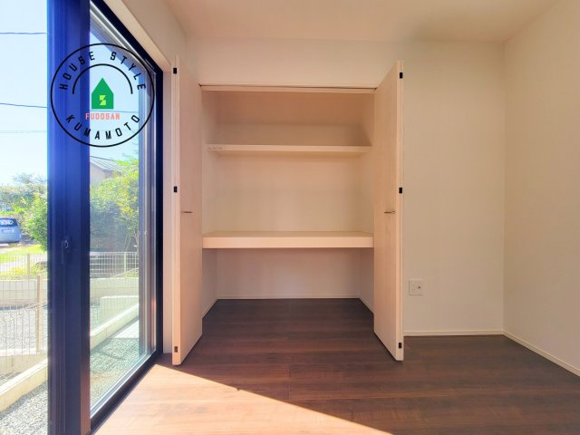 熊本市東区新外3丁目第1-2棟（1号棟）　の収納|収納には困りません。