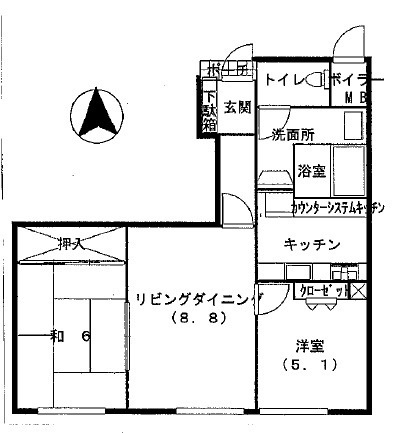 芦屋サニーヒルの間取り