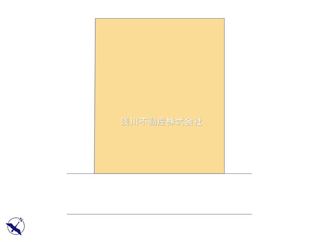 八王子市　絹ケ丘　新築一戸建て　５期の区画図|～南東道路に面している整形地～