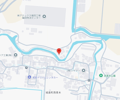 【地図】 | 福岡県久留米市城島町青木島