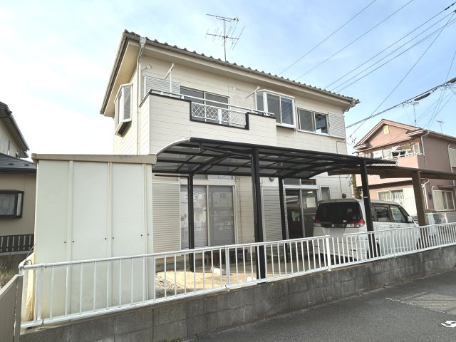 神谷3丁目住宅の外観|閑静な住宅街の戸建て住宅です