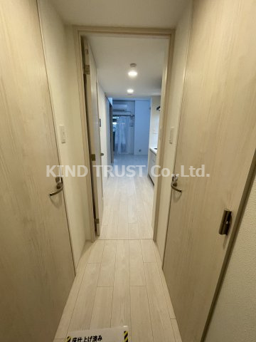 セレーノ南森町の玄関|きれいな玄関です