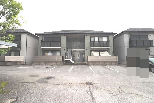 ハイツ大柳 E棟の外観|物件の外観です