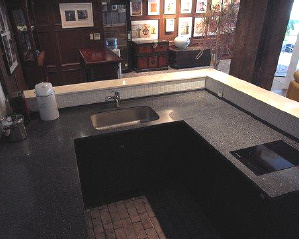 新宿区四谷坂町の店舗事務所の内装