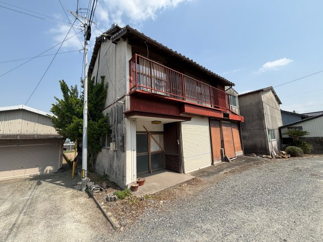 久留米市田主丸町野田の売地の外観