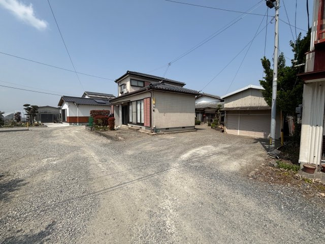 久留米市田主丸町野田の売地の外観