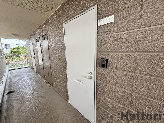 リバティーハイツの玄関