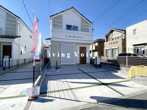 【外観】 | 【仲介手数料０円】厚木市妻田北3丁目5期　新築一戸建て　全8棟 | 3号棟　厚木市妻田北3丁目5期　新築一戸建て　全8棟