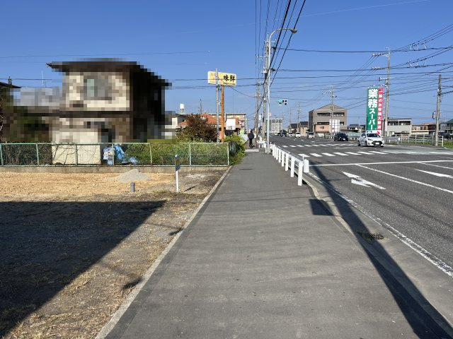 津市中河原　仲介土地の周辺