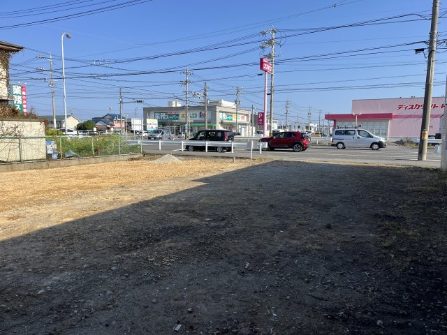 津市中河原　仲介土地の外観