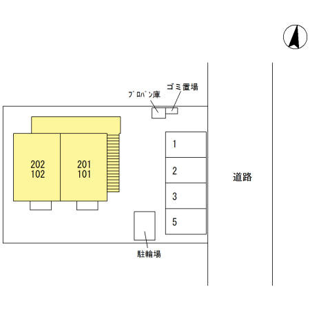 ＯＡＫ(オーク)の区画図