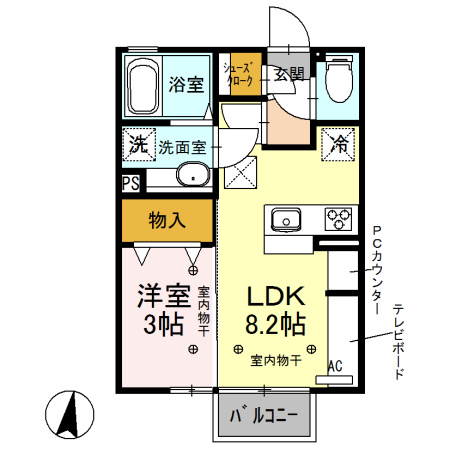 ＯＡＫ(オーク)の間取り