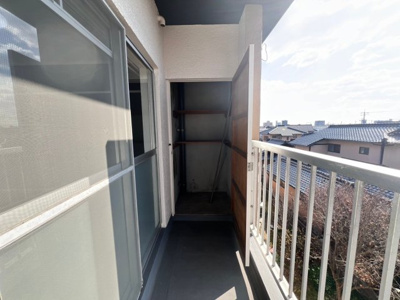 【収納】 | 樋ノ口アパート | お洗濯にも便利なバルコニー付き