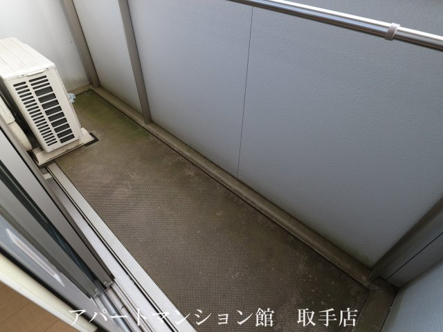 フォンテーヌ Bのバルコニー