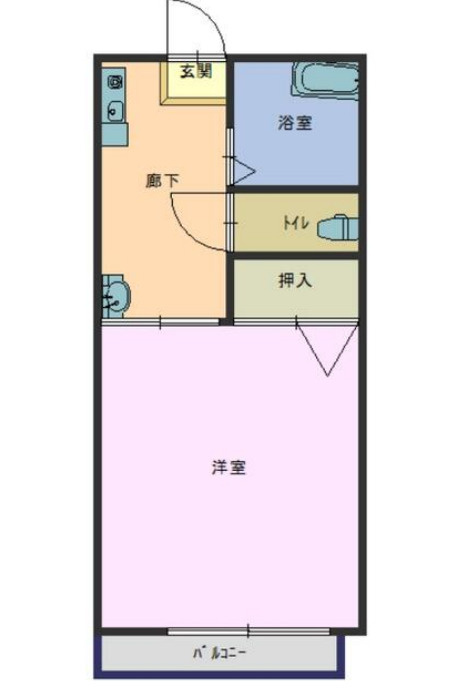 サテライトシティハイツの間取り