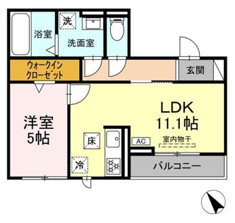 chrysanthemum岐南の間取り