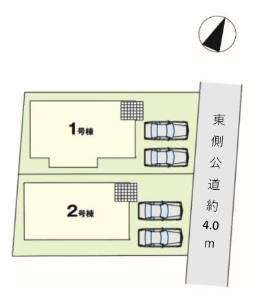 狭山市北入曽1期1号棟　新築戸建　アーバンスタイルの区画図