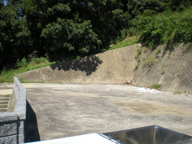 大里東５丁目売地の土地図|一部市街化調整区域になります