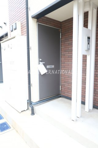 ビューハイツの玄関