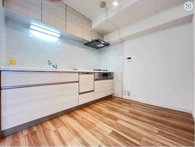 ダイアパレス河辺のキッチン|新規システムキッチン