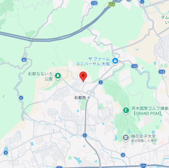 サンフォレストの地図